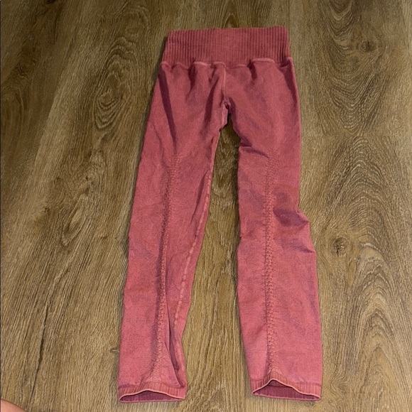 Free people - Pink Leggings- size small - Picture 2 of 4